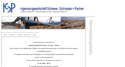 Desktop Screenshot of issp-vermessung.de